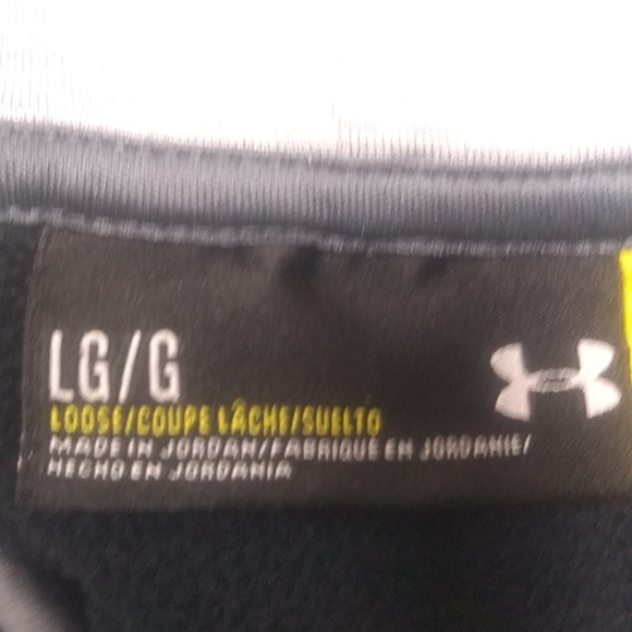 Men's large black Under Armour hoodie with Storm Technology. - Picture 8 of 10